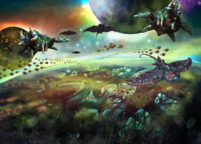 Blobs background